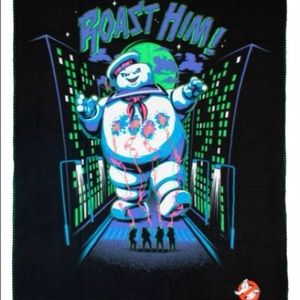 Ghostbusters throw blanket